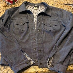 W Worth Women’s Black Denim Jacket